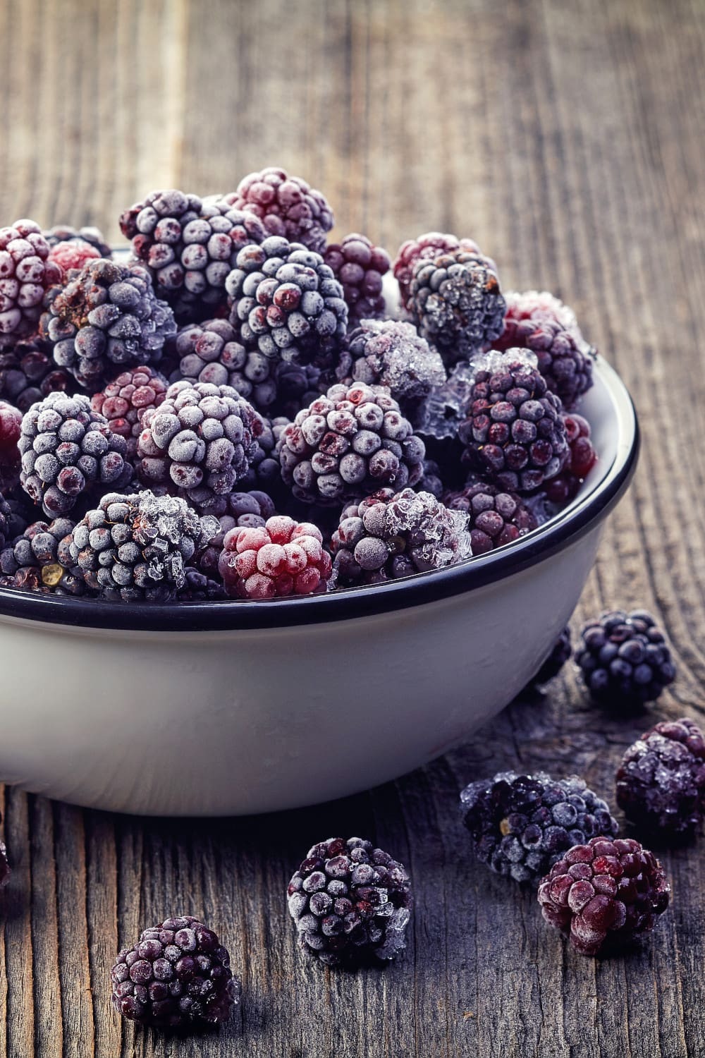 Frozen Blackberries